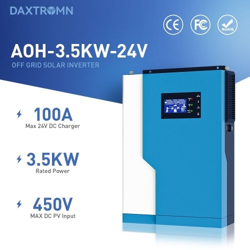 Гибридный солнечный инвертор Daxtromn AOH 3,5 кВт 24 В